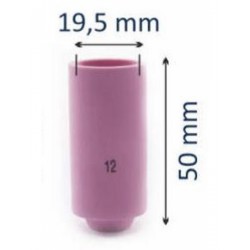 Керамічна насадка для агродугового пальника (TIG), No 12 д. 19,5мм