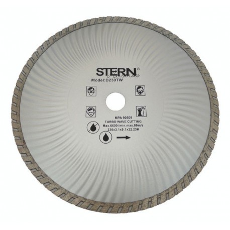Диск алмазный STERN 230x7x22.2 сегмент