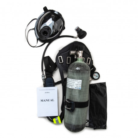 Дыхательный аппарат ( SCBA ) с воздушным баллоном 6.8л/300Bar